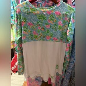 Lilly Pulitzer X Disney Collab- Finn Top- XS